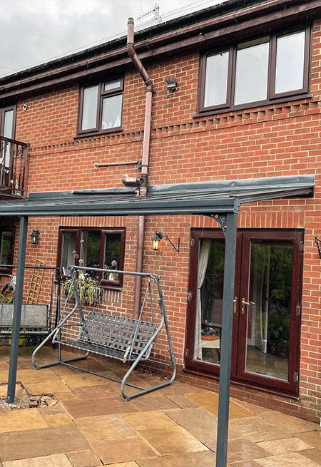 Glass Canopy Built in Stockport