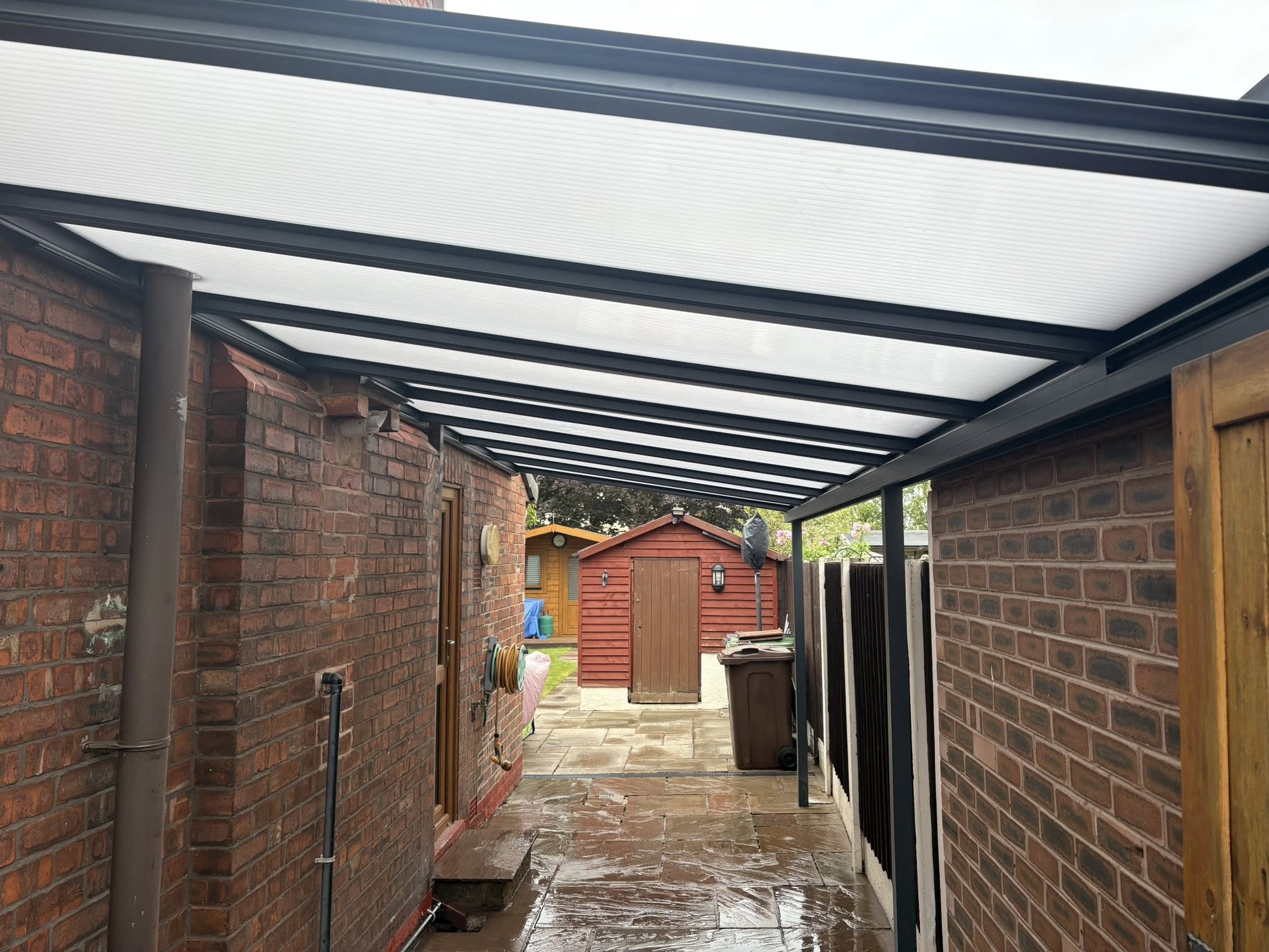 large aluminium carports UK