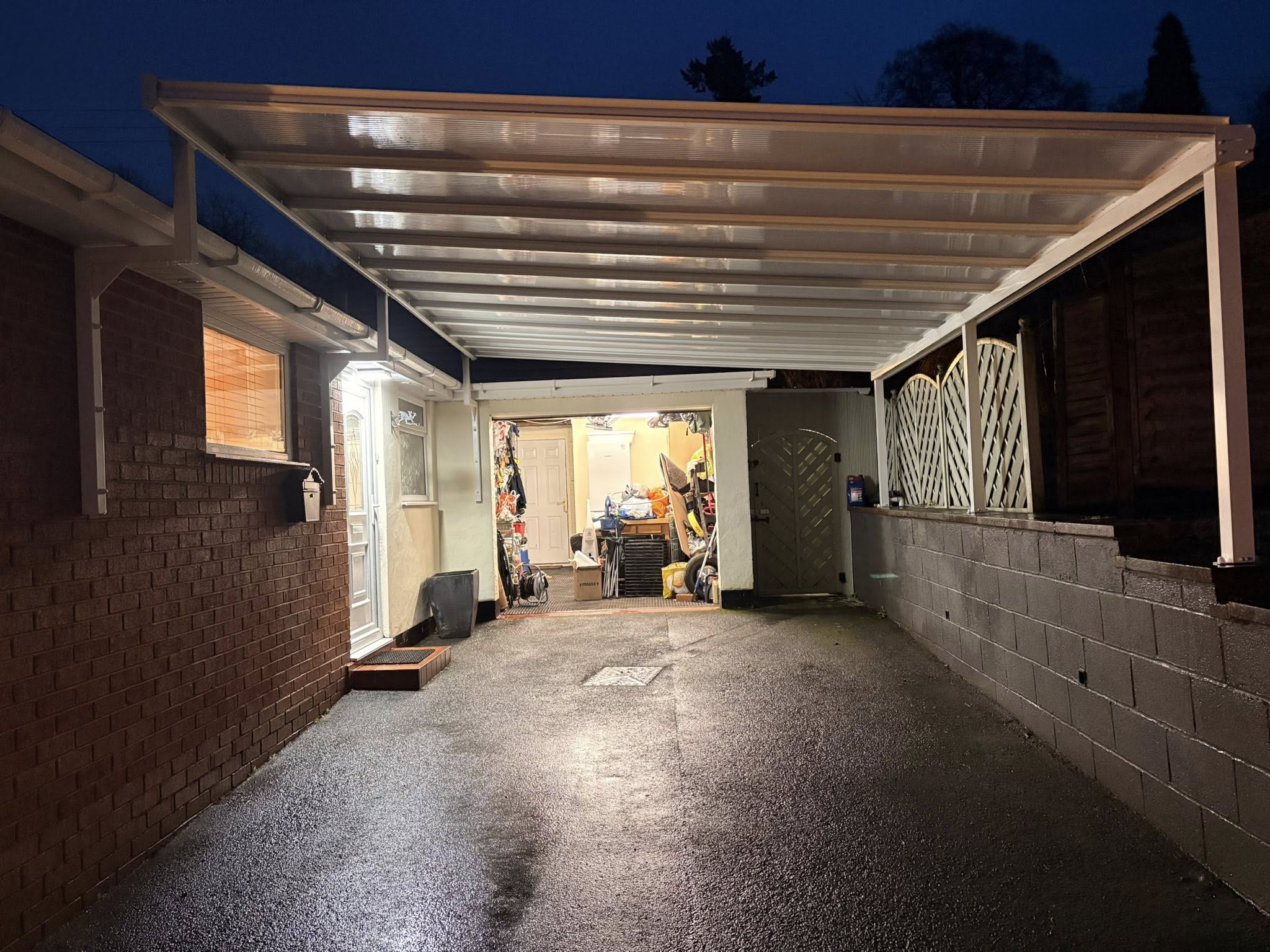 polycarbonate carports UK