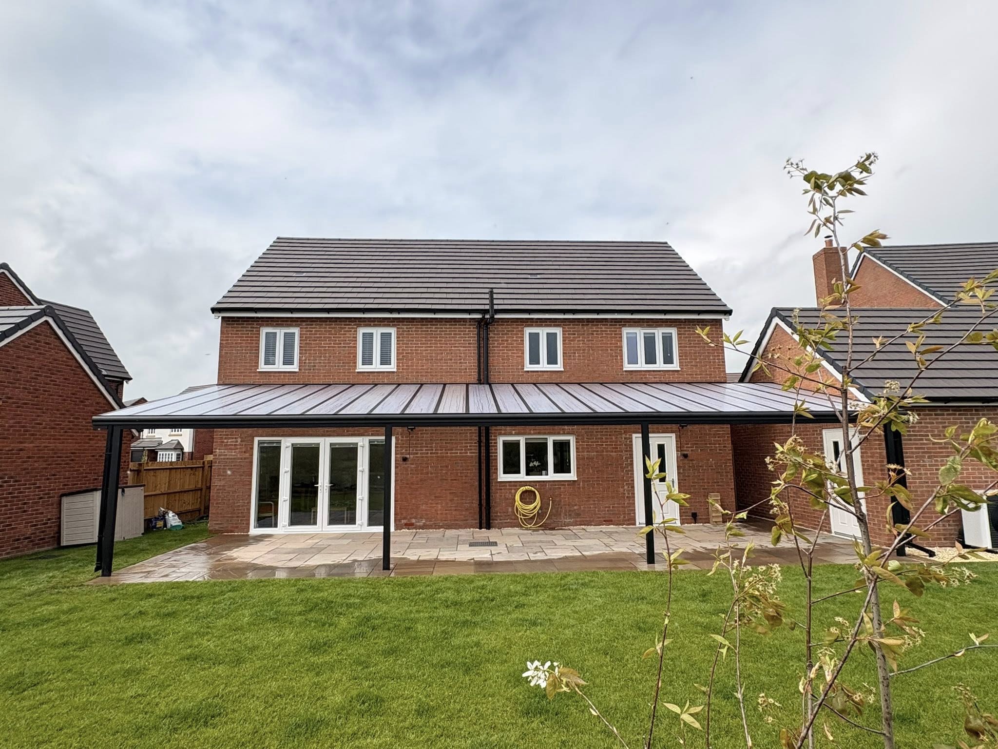 Bespoke veranda retreat for outdoor relaxation
