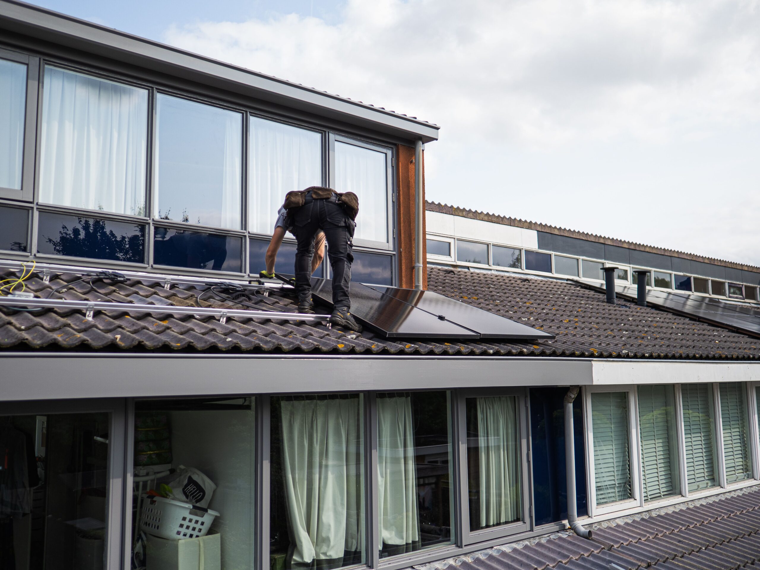 Residential solar panel installation UK