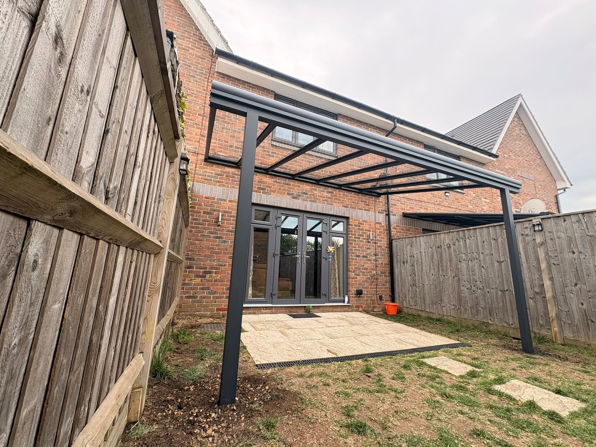 Premium glass roof canopy