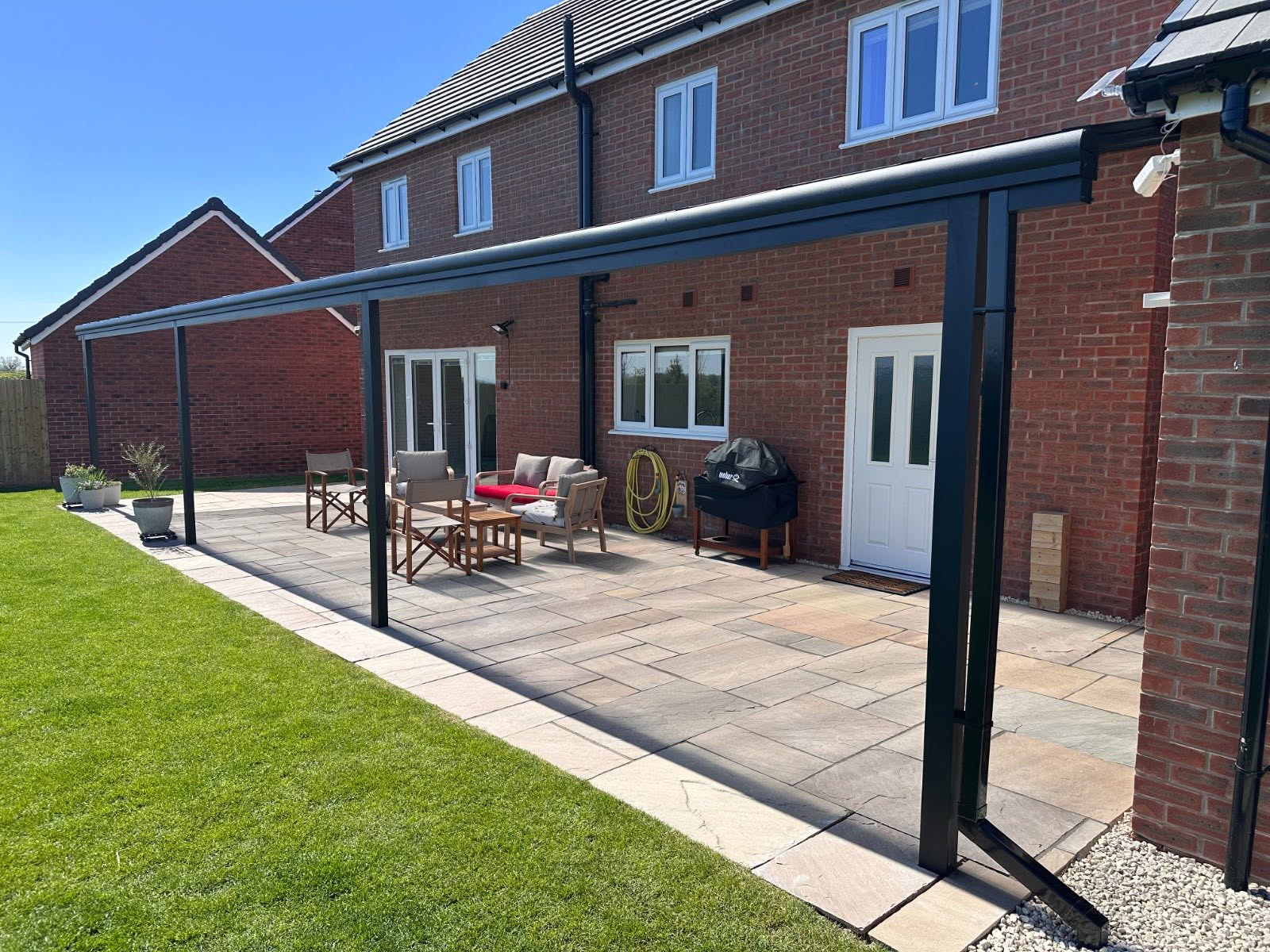 Canopy installed in North Wales
